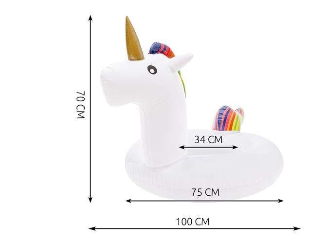Piepūšamais aplis Unicorn 80cm (10256)