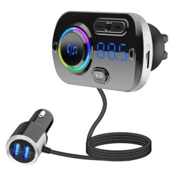 FM Bluetooth modulators 2x USB MP3 (14840)