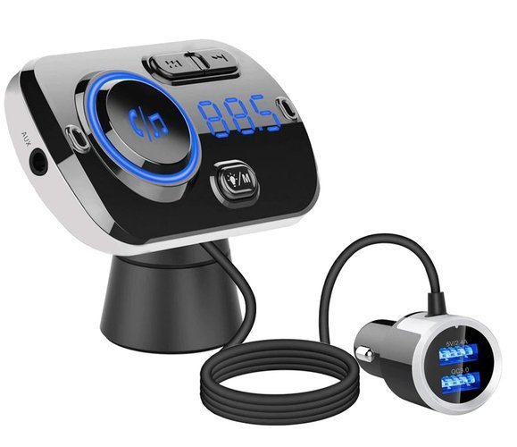 FM Bluetooth modulators 2x USB MP3 (14840) FM Bluetooth modulators 2x USB MP3 (14840)