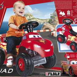 Feber Quad Battery 6V Cars Lightning McQueen