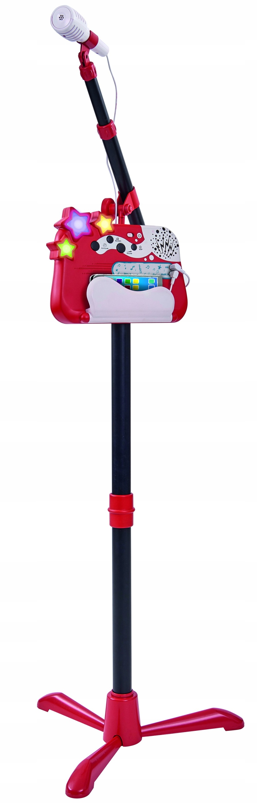 Rotaļu mikrofons ar statīvu Simba Plug & Play