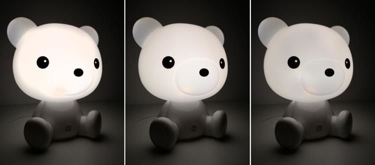 Dekoratīva naktslampiņa bērniem Teddy Bear (7882)