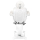Kosmetoloģijas krēsls Azzurro 872S Pedi Pro 3 White Kosmetoloģijas krēsls Azzurro 872S Pedi Pro 3 White