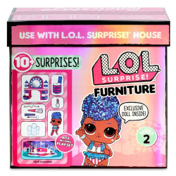 L.O.L. Surprise Furniture Backstage with Independent Queen