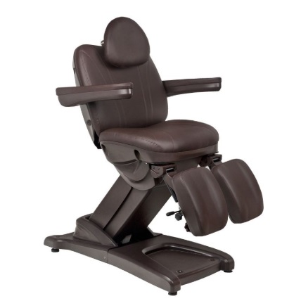 Kosmetoloģijas krēsls Azzurro 872s Pedi-Pro 3 Brown Kosmetoloģijas krēsls Azzurro 872s Pedi-Pro 3 Brown