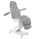 Kosmetoloģijas krēsls Basic 158 3 Grey Kosmetoloģijas krēsls Basic 158 3 Grey