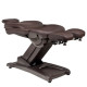 Kosmetoloģijas krēsls Azzurro 872s Pedi-Pro 3 Brown Kosmetoloģijas krēsls Azzurro 872s Pedi-Pro 3 Brown