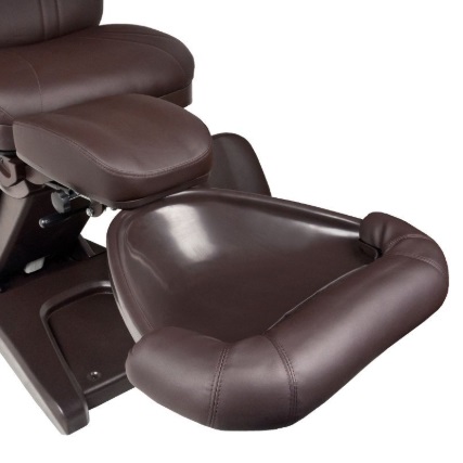 Kosmetoloģijas krēsls Azzurro 872s Pedi-Pro 3 Brown Kosmetoloģijas krēsls Azzurro 872s Pedi-Pro 3 Brown