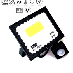 LED prožektors ar kustības sensoru 20W 6500K IP67