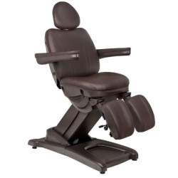 Kosmetoloģijas krēsls Azzurro 872s Pedi-Pro 3 Brown