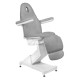 Kosmetoloģijas krēsls Basic 158 3 Grey Kosmetoloģijas krēsls Basic 158 3 Grey