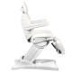 Kosmetoloģijas krēsls Azzurro 872S Pedi Pro 3 White Kosmetoloģijas krēsls Azzurro 872S Pedi Pro 3 White