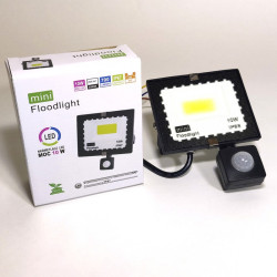 LED prožektors ar kustības sensoru 10W 6500K IP67