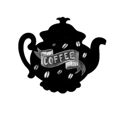 Krīta magneta delis Teapot