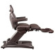 Kosmetoloģijas krēsls Azzurro 872s Pedi-Pro 3 Brown Kosmetoloģijas krēsls Azzurro 872s Pedi-Pro 3 Brown
