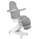 Kosmetoloģijas krēsls Basic 158 3 Grey Kosmetoloģijas krēsls Basic 158 3 Grey