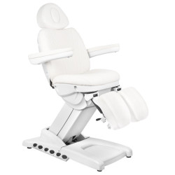 Kosmetoloģijas krēsls Azzurro 872S Pedi Pro Exclusive White