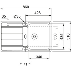 Franke HDX 214 (127.0378.717)