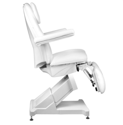 Kosmetoloģijas krēsls Basic 156 Pedi 3 White Kosmetoloģijas krēsls Basic 156 Pedi 3 White