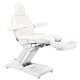 Kosmetoloģijas krēsls Azzurro 872S Pedi Pro 3 White Kosmetoloģijas krēsls Azzurro 872S Pedi Pro 3 White