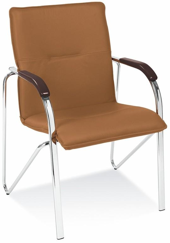 Apmeklētāju krēsls SAMBA brown