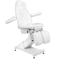 Kosmetoloģijas krēsls Basic 156 Pedi 3 White