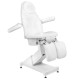 Kosmetoloģijas krēsls Basic 156 Pedi 3 White Kosmetoloģijas krēsls Basic 156 Pedi 3 White