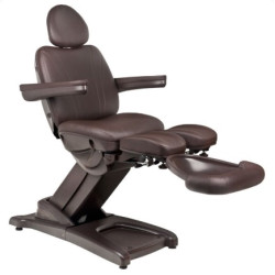 Kosmetoloģijas krēsls Azzurro 872s Pedi-Pro 3 Brown