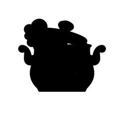 Krīta magneta delis Pot