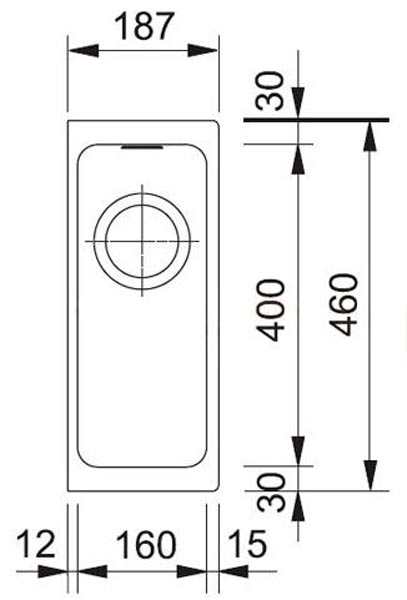 Franke KBG 110-16 Push (10 krāsas) Franke KBG 110-16 Push (10 krāsas)