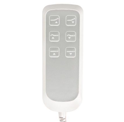 Kosmetoloģijas krēsls Basic 156 Pedi 3 White Kosmetoloģijas krēsls Basic 156 Pedi 3 White