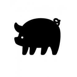Krīta magneta delis Pig
