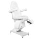Kosmetoloģijas krēsls Basic 156 Pedi 3 White Kosmetoloģijas krēsls Basic 156 Pedi 3 White