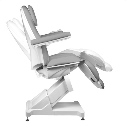 Kosmetoloģijas krēsls Basic 158 3 Grey Kosmetoloģijas krēsls Basic 158 3 Grey