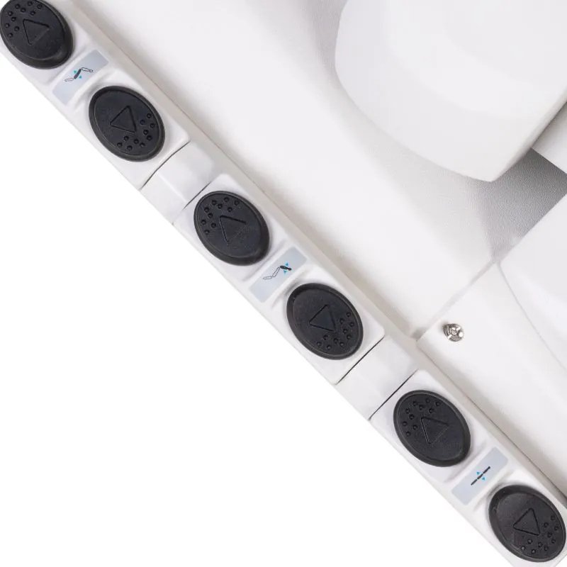 Ekskluzīvs kosmetoloģijas krēsls Azzurro 708B White Ekskluzīvs kosmetoloģijas krēsls Azzurro 708B White