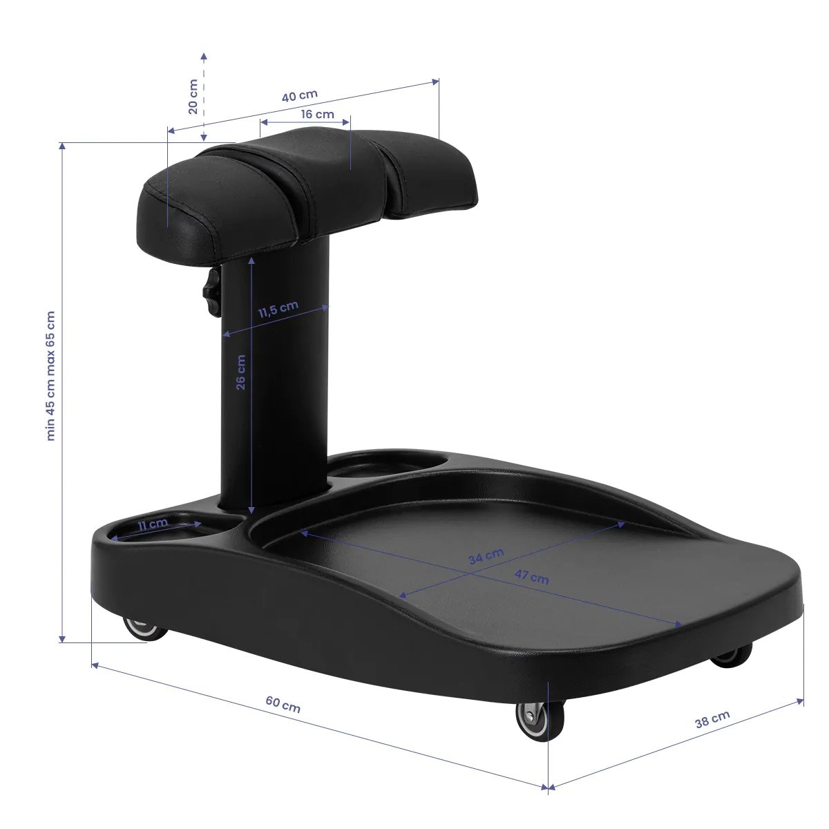 Kāju balsts Azzurro Black Kāju balsts Azzurro Black