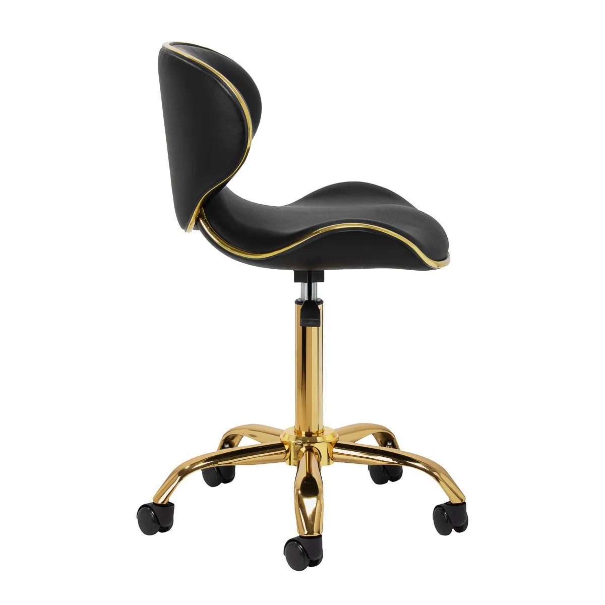 Косметический стул Q-4599G Black Косметический стул Q-4599G Black