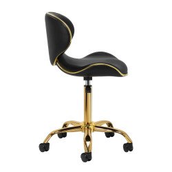 Косметический стул Q-4599G Black Косметический стул Q-4599G Black
