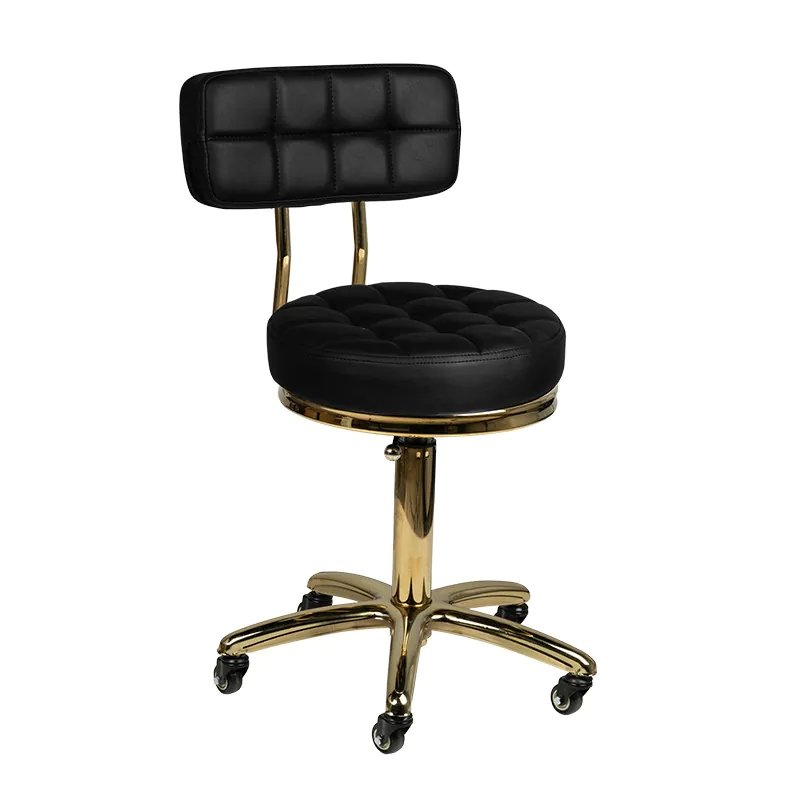 Косметический табурет AM-961 Gold Black