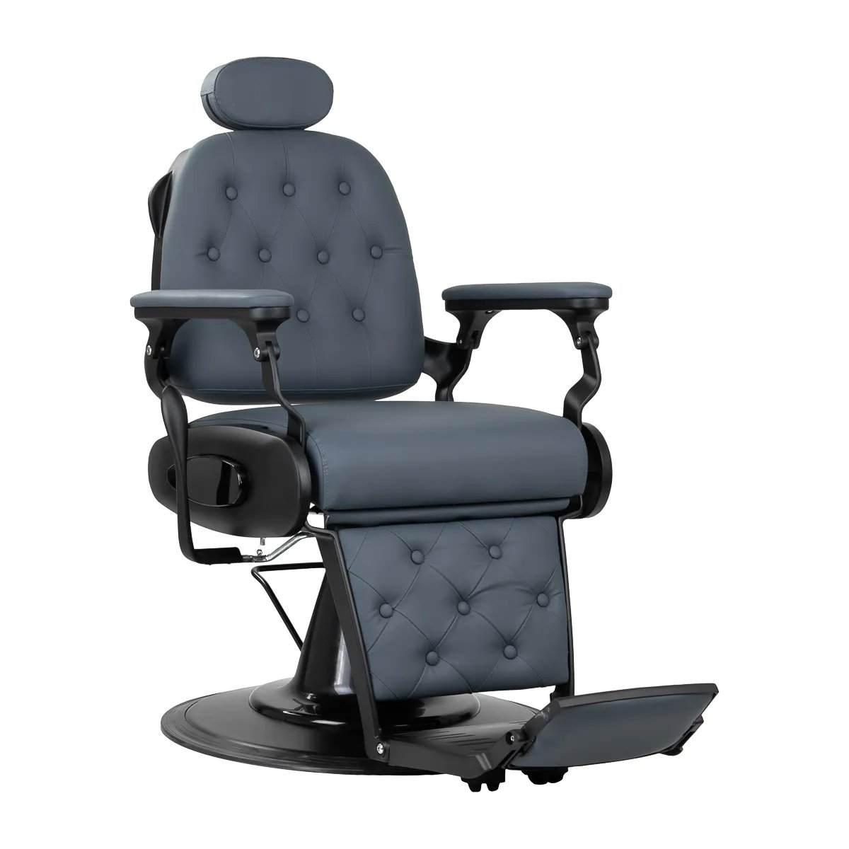 Парикмахерское кресло Gabbiano Francesco Black Graphite 