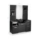 Friziera konsole Gabbiano B085B Black Friziera konsole Gabbiano B085B Black