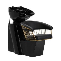 Мойка с креслом Gabbiano Lille-M Gold Black