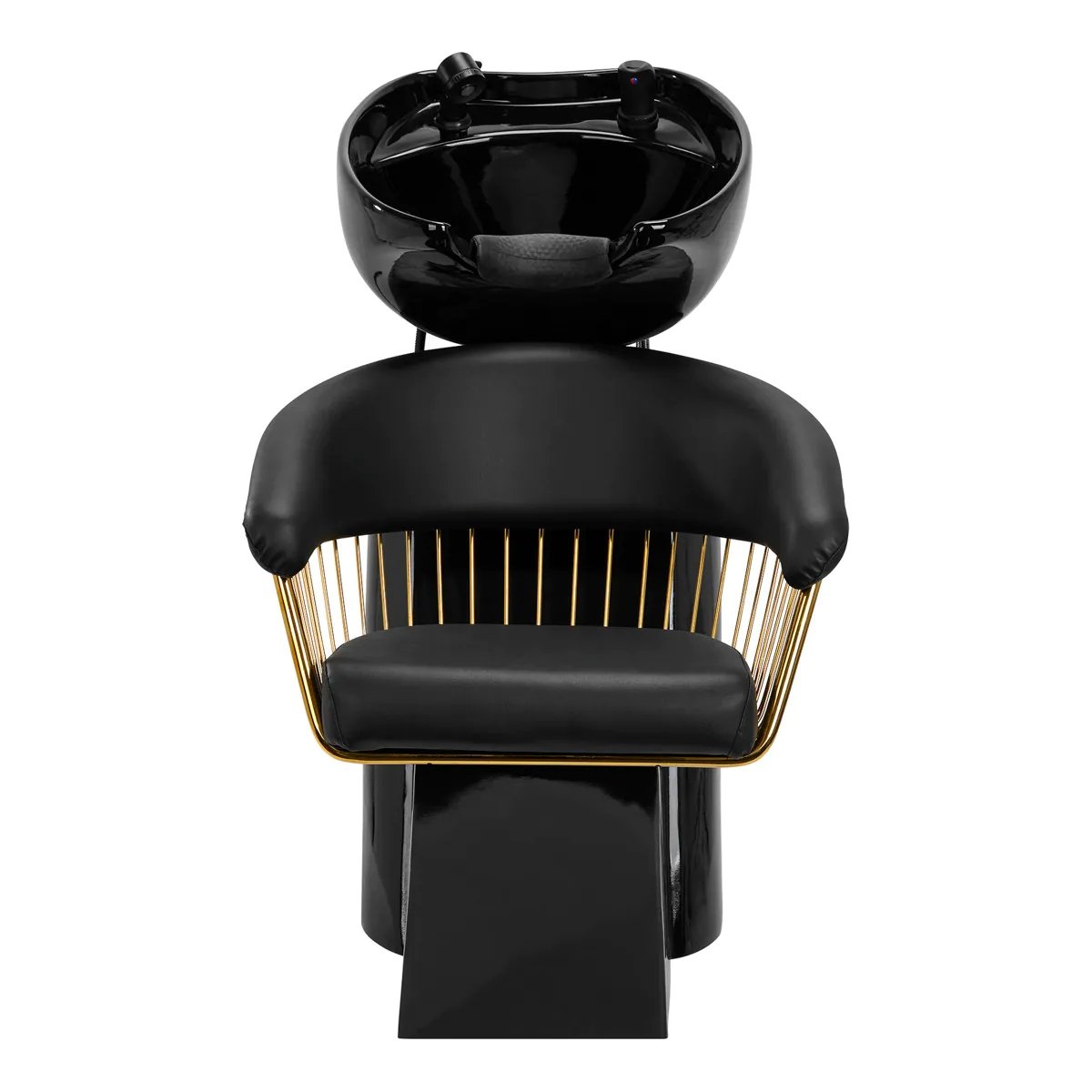 Мойка с креслом Gabbiano Lille-M Gold Black Мойка с креслом Gabbiano Lille-M Gold Black