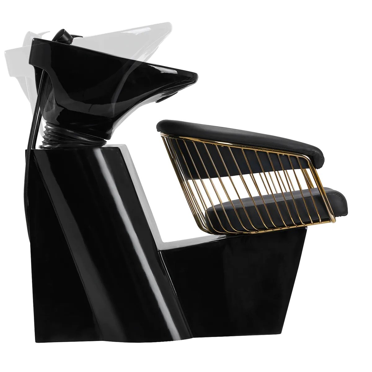 Мойка с креслом Gabbiano Lille-M Gold Black Мойка с креслом Gabbiano Lille-M Gold Black