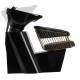 Мойка с креслом Gabbiano Lille-M Gold Black Мойка с креслом Gabbiano Lille-M Gold Black