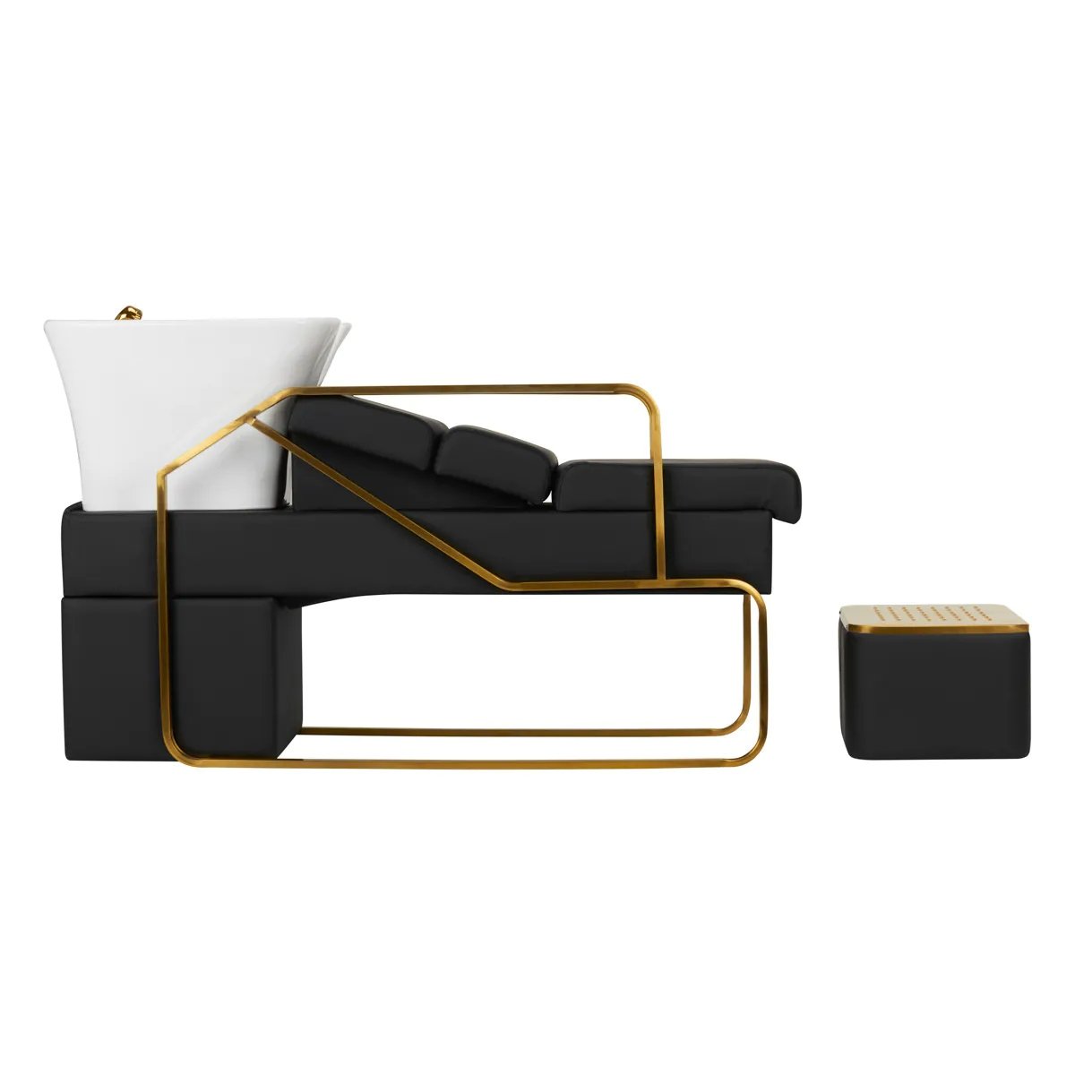 Мойка с креслом Gabbiano Emma Black Gold Мойка с креслом Gabbiano Emma Black Gold