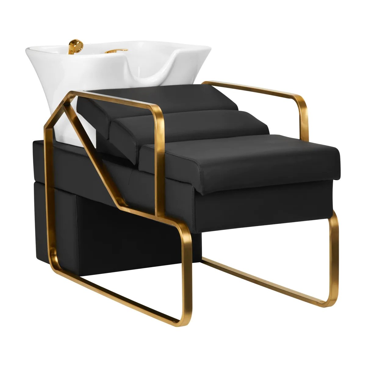 Мойка с креслом Gabbiano Emma Black Gold Мойка с креслом Gabbiano Emma Black Gold