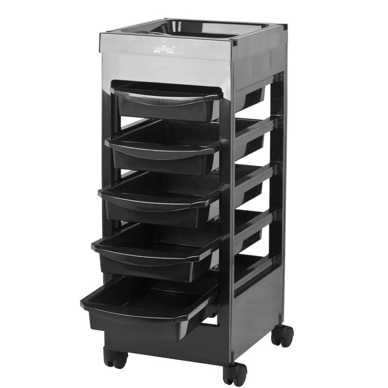 Тележка для парикмахера Gabbiano 048A Black