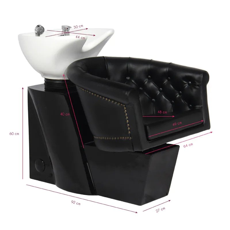 Мойка с креслом Gabbiano London Black