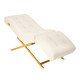 Кресло для наращивания ресниц Sillon Umbra White/Gold Кресло для наращивания ресниц Sillon Umbra White/Gold